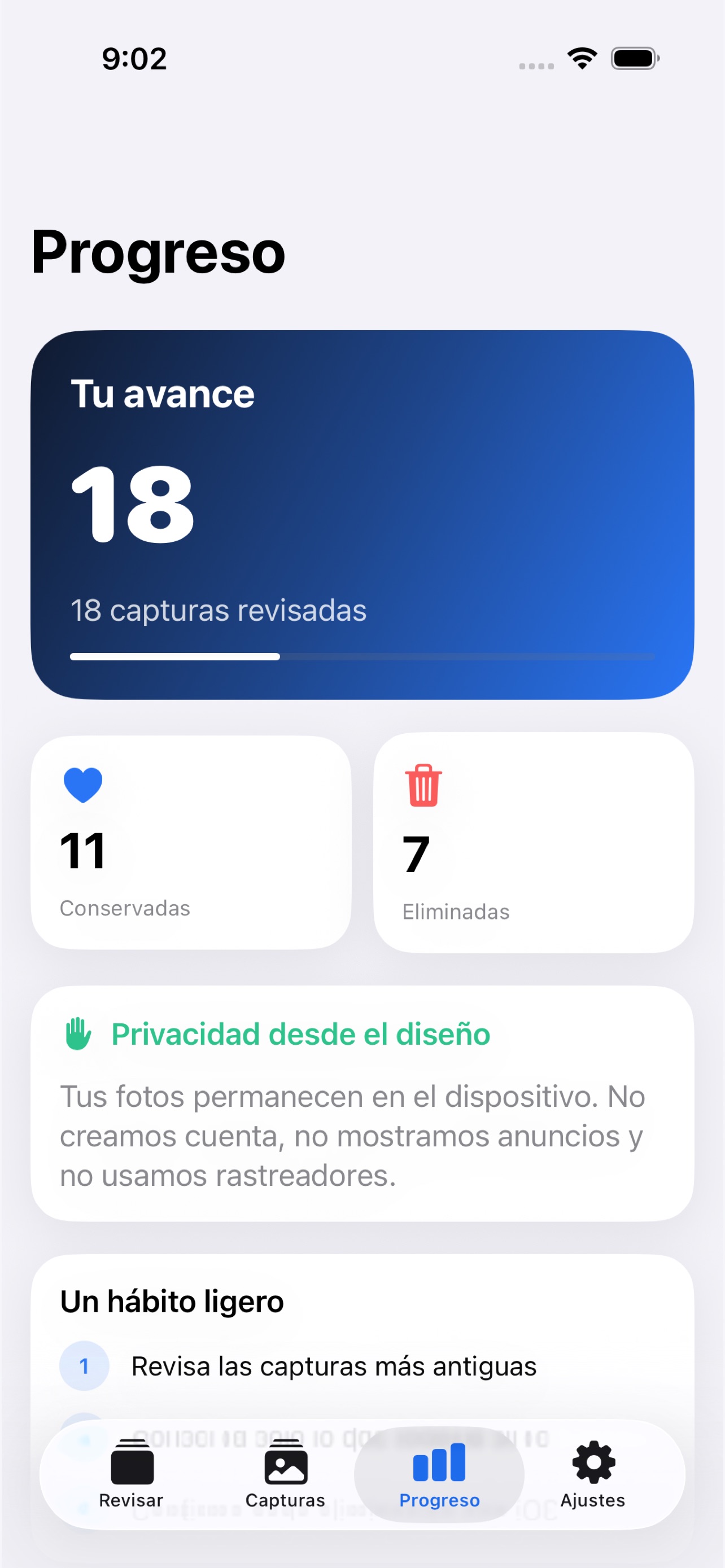Screenshot 1 of CapturaCero