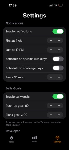 iPushUpPlank Screenshot 5 of 5