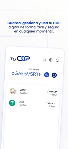 Billetera TuCop screenshot