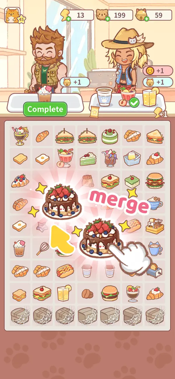 #3. Cat Garden Merge (iOS) 由: IMI GAME