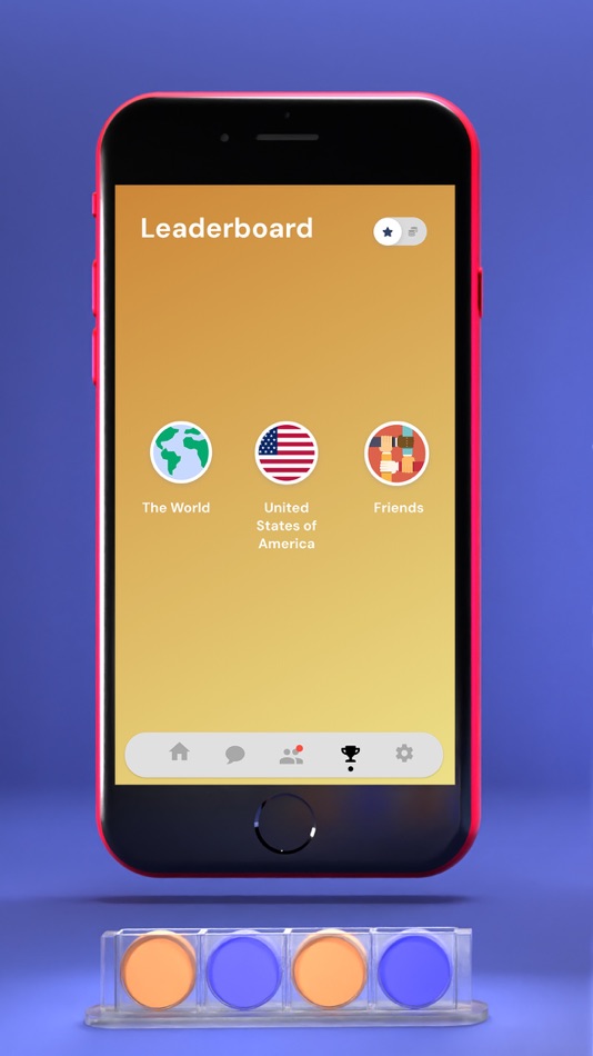 #9. Four in a Row - Connect Lines (iOS) Podle: DonkeyCat GmbH