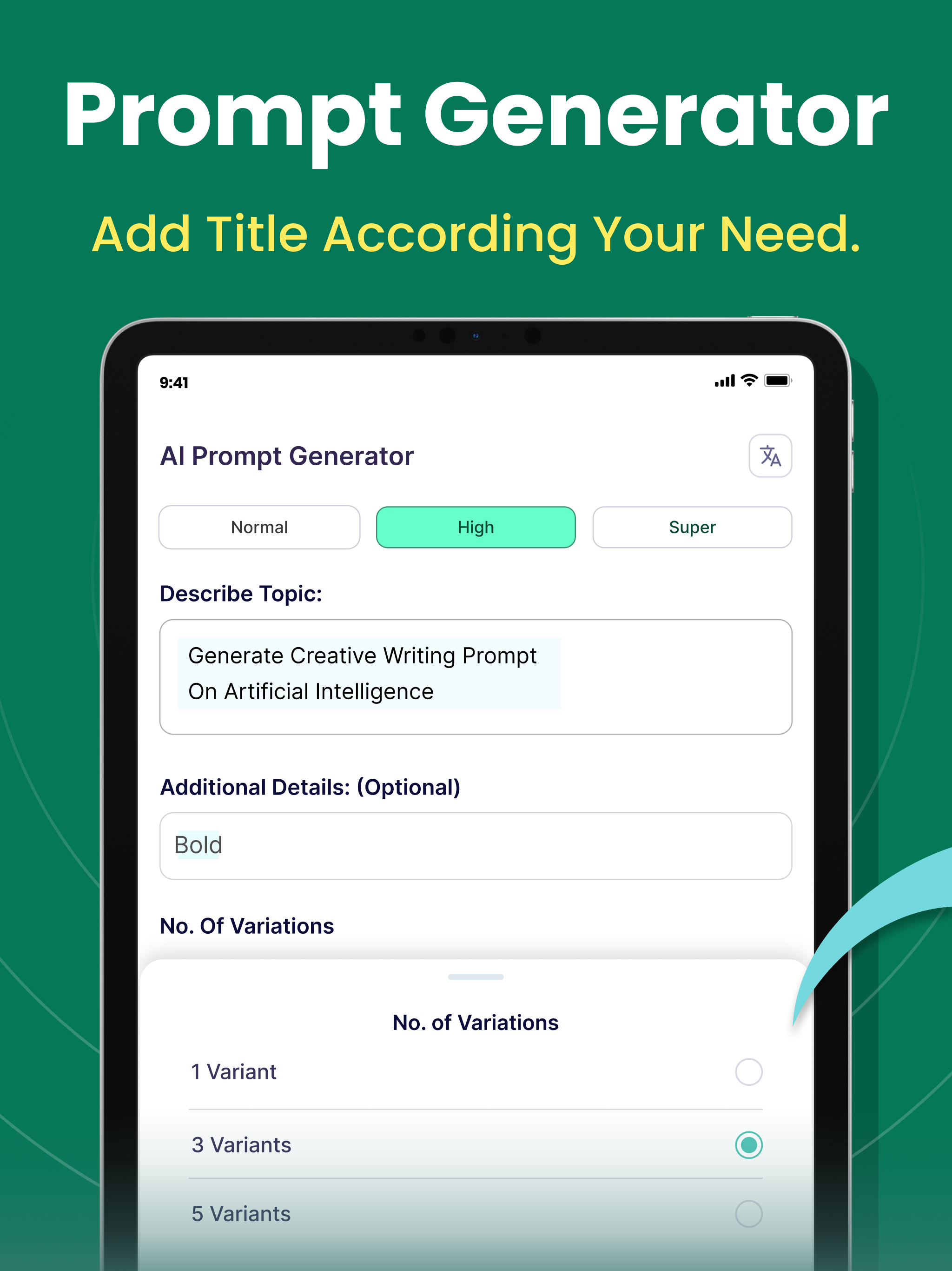 Ai Prompt Generator & Maker screenshot 8