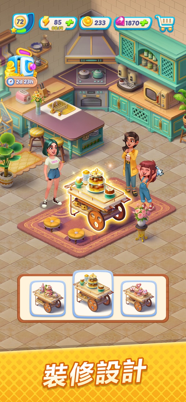 Gossip Harbor®: Merge & Story iOS Mod IPA screenshot 3 - iOS game interface