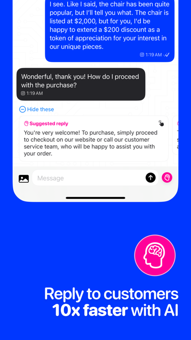 Pocketshop – Sell in your DMs Screenshot