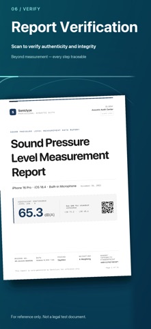 Soniclyze: SPL & RTA Meter Screenshot 6 of 6