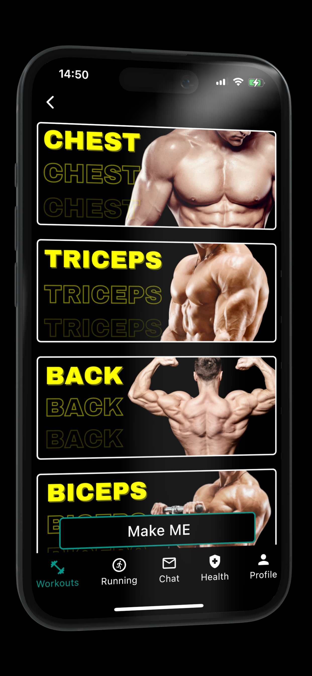 MAKE ME Fitness screenshot 8