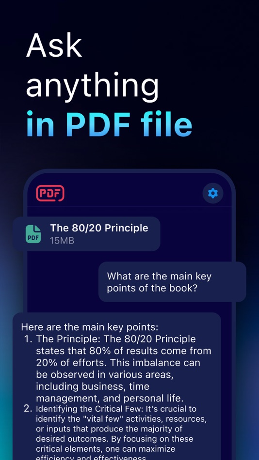 #5. ChatPDF: Summarize & Ask PDF (iOS) От: Tiny Leo Co., Ltd