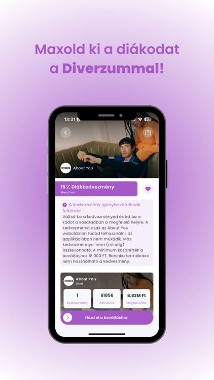 Diverzum - Student discounts