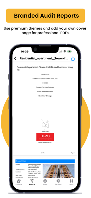 SnagBricks - Site Auditing Screenshot 7 of 10
