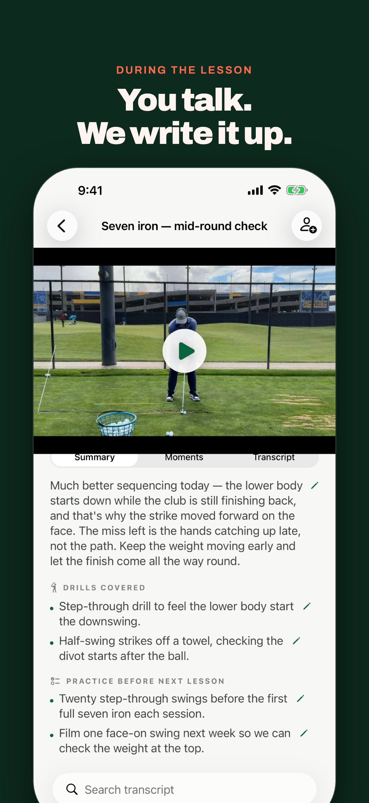 Screenshot 2 of SwingClips - Beyond the Lesson