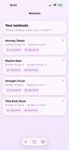 setFlow Pulse iPhone screenshot