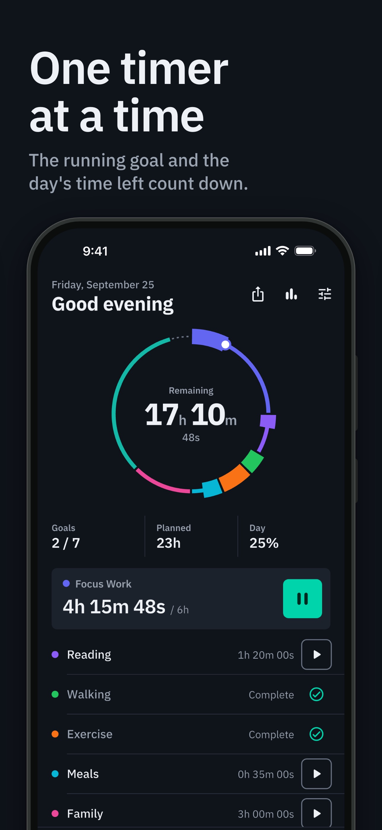 Screenshot 3 of 24 Hours: Time Budget