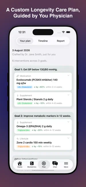 Longevitix screenshot 3