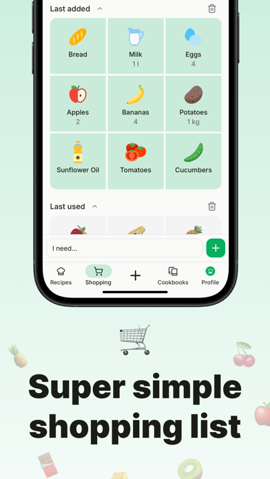 Recipe Keeper - Mr. Cook Screenshot