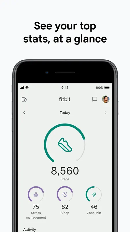 Google Health (Fitbit) screenshot 1 of 6