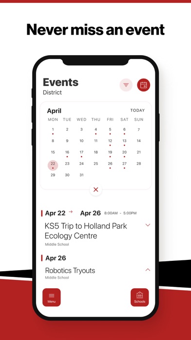 Mossyrock School District, WA Screenshot