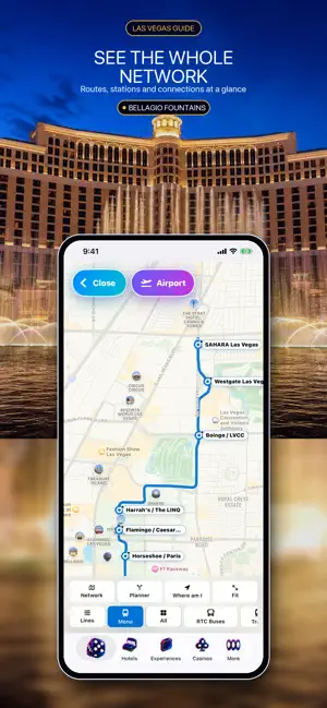 Las Vegas Guide and Subway map screenshot 4