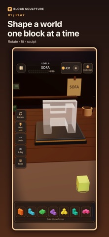 Block Sculpture: 3D Puzzle screenshot 5