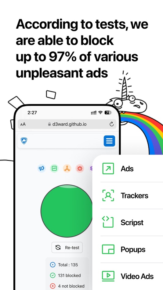 #2. H Ads - Adblock & VPN (iOS) By: TECHMEDIABD LTD