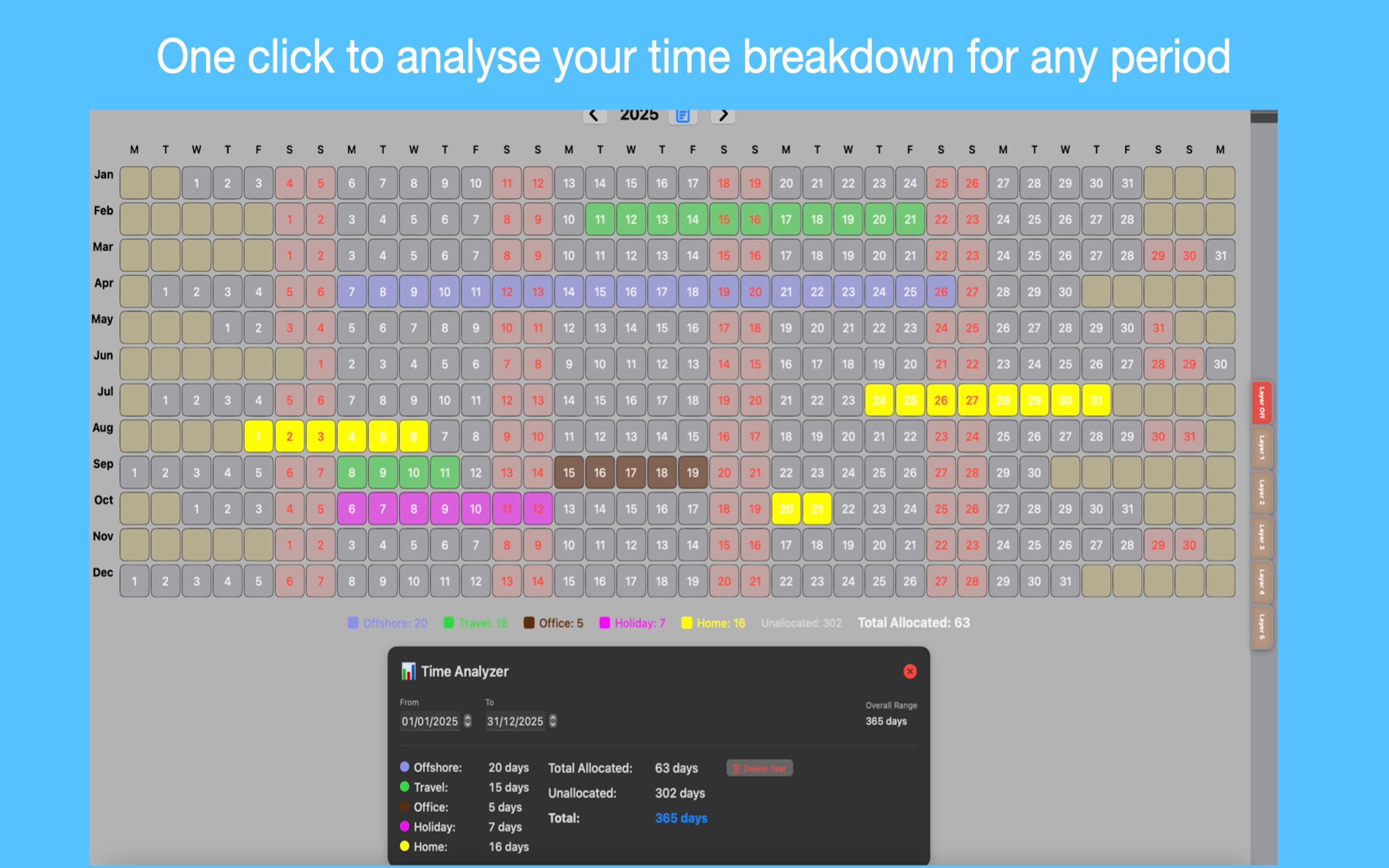 Horizen - Year Planner screenshot 18