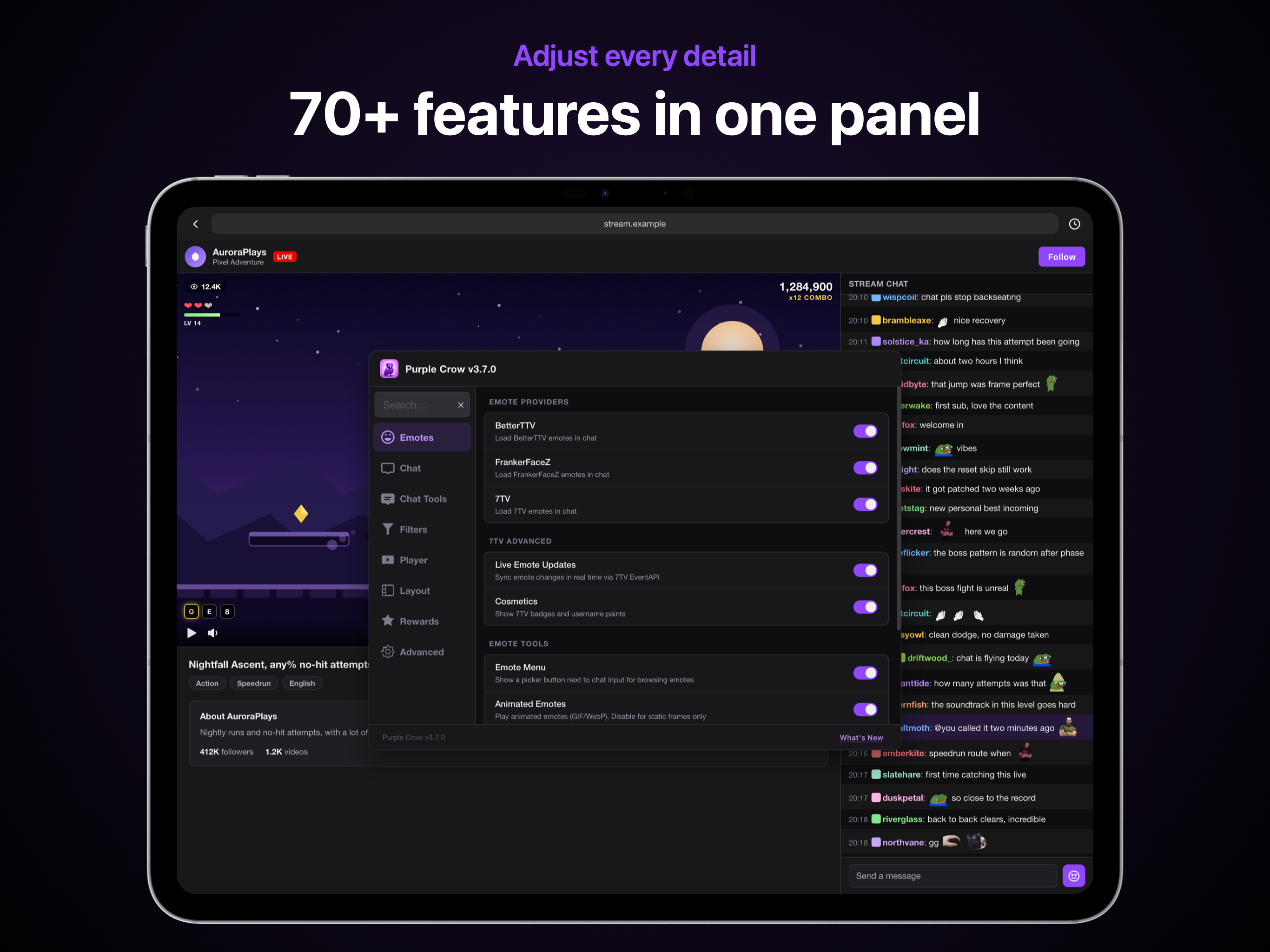 Purple Crow For Safari screenshot 8