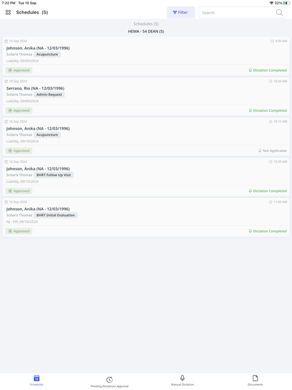 YourDrs iPad screenshot 2 - Medical app