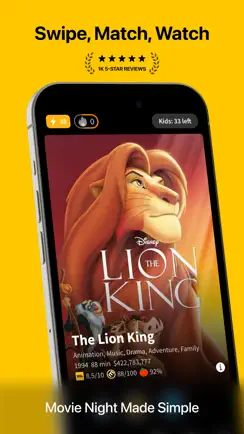 Movie Night: Film & TV Picker iPhone image 1