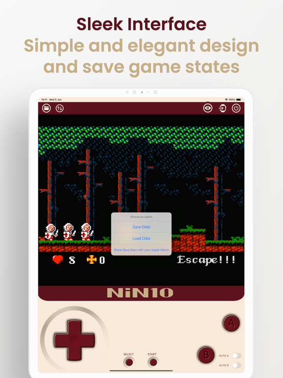NiN10: Nintendo Emulator iPad screenshot 3 - Entertainment app