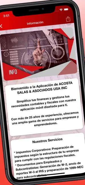 ACOSTA SALAS AND ASOCIADOS screenshot 2