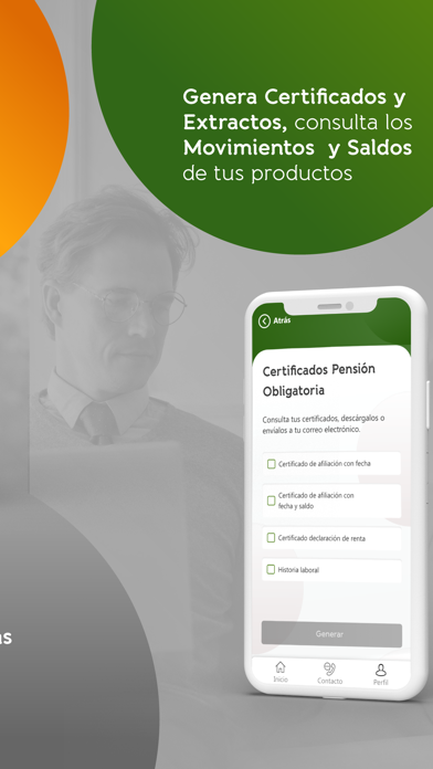 APP Porvenir Screenshot