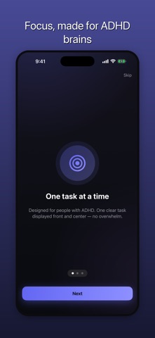 Solo Focus: ADHD Task Timer Screenshot 3 of 4