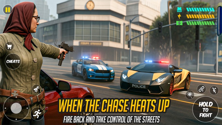 Granny Gangstar Vice Town City screenshot-3