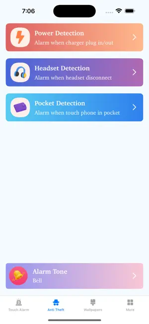 Don't Touch My Phone Alarm App screenshot 2