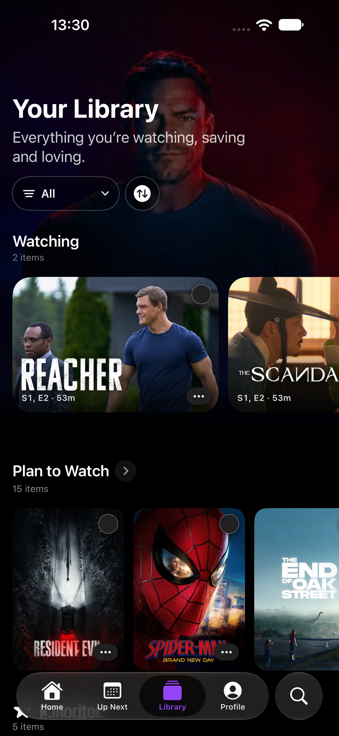 Screenshot 5 of SceneHelix: TV & Movie Tracker