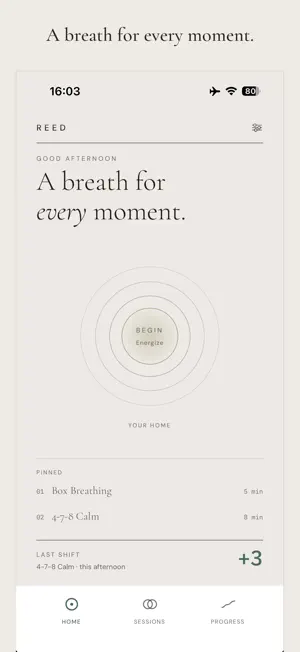 Reed: Breathwork & Pranayama screenshot 3