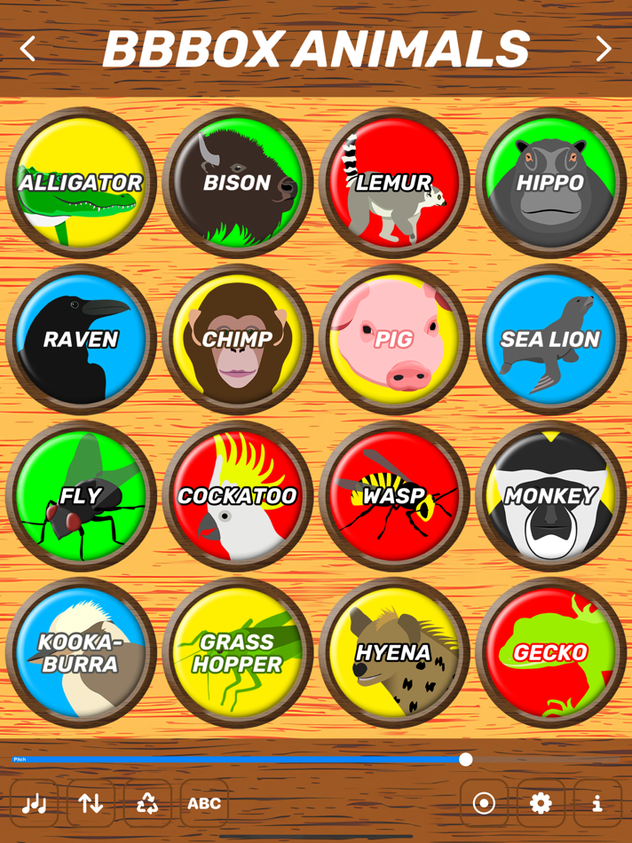 #2. Big Button Box Animals HD (iOS) Bởi: Shaved Labs Ltd