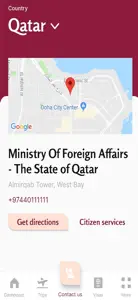 MOFA Qatar screenshot #5 for iPhone