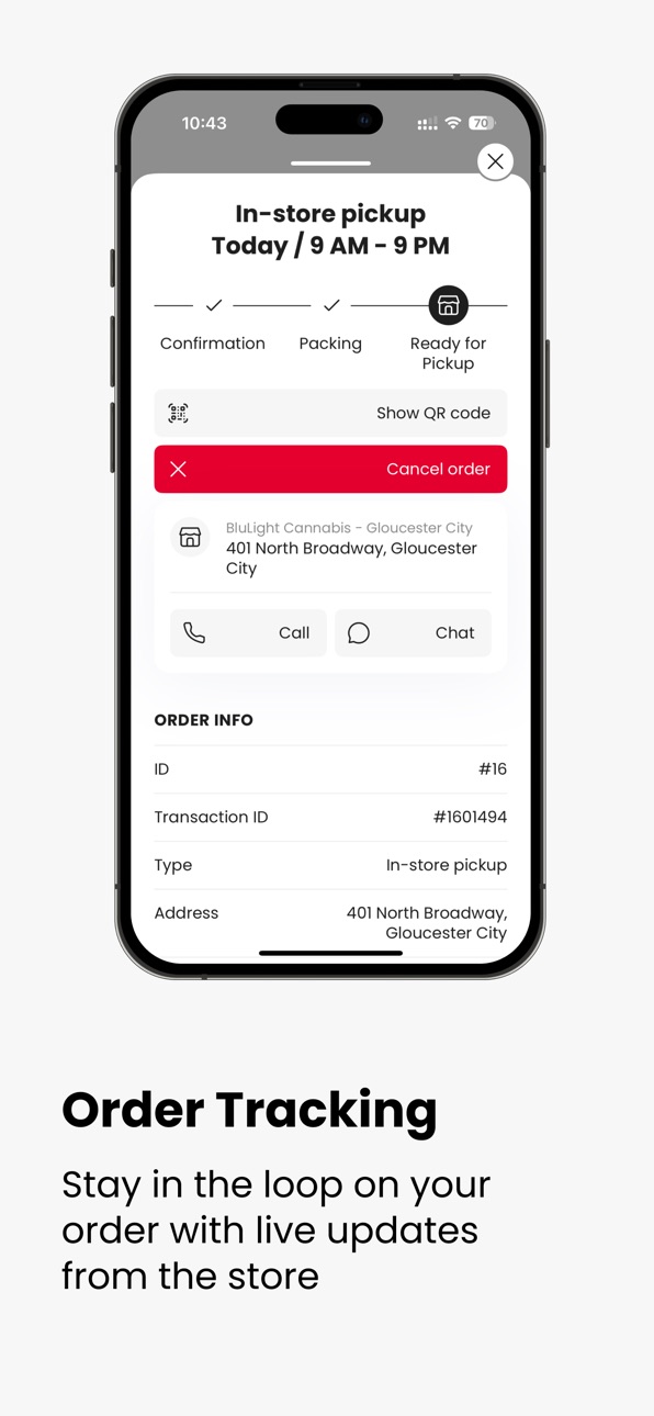 iPhone screenshot