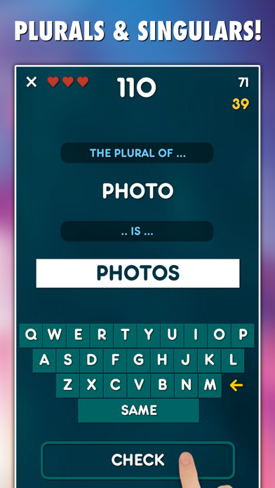 English Grammar Games 10-in-1 Screenshot