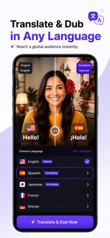 AI Captions: Subtitle Maker iPhone screenshot