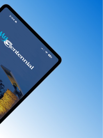 MyCentennial iPad screenshot