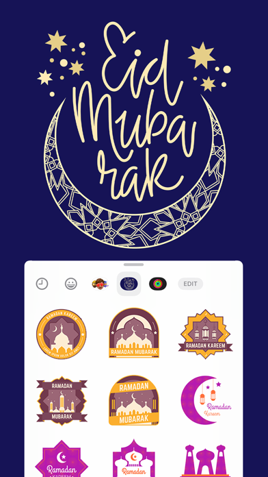 Screenshot #3 pour Eid And Ramadan Stickers