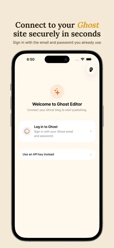 Ghost CMS Editor & Publisher screenshot 4 of 5