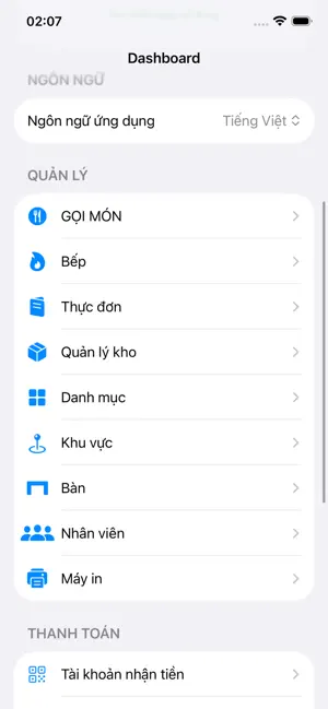 SmartOrder – Quản lý nhà hàng screenshot 2