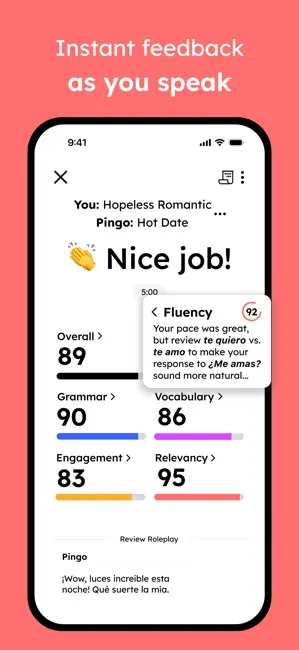 Language Learning: Pingo AI iPhone screenshot 4