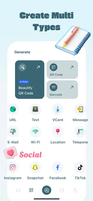 AI QR Scan: Barcode，Generator screenshot 2