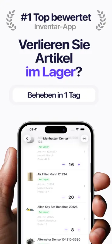 Lagerverwaltung & Lagerbestand screenshot 1 of 9
