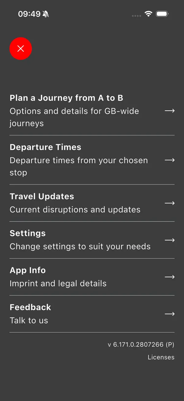Screenshot #2 pour National PTI Journey Planner