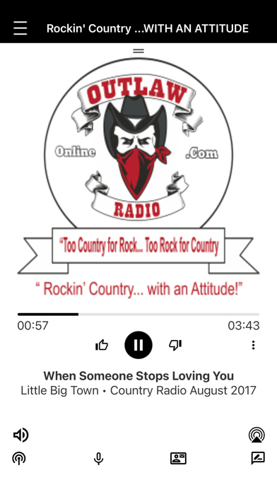 Outlaw Radio Online Screenshot