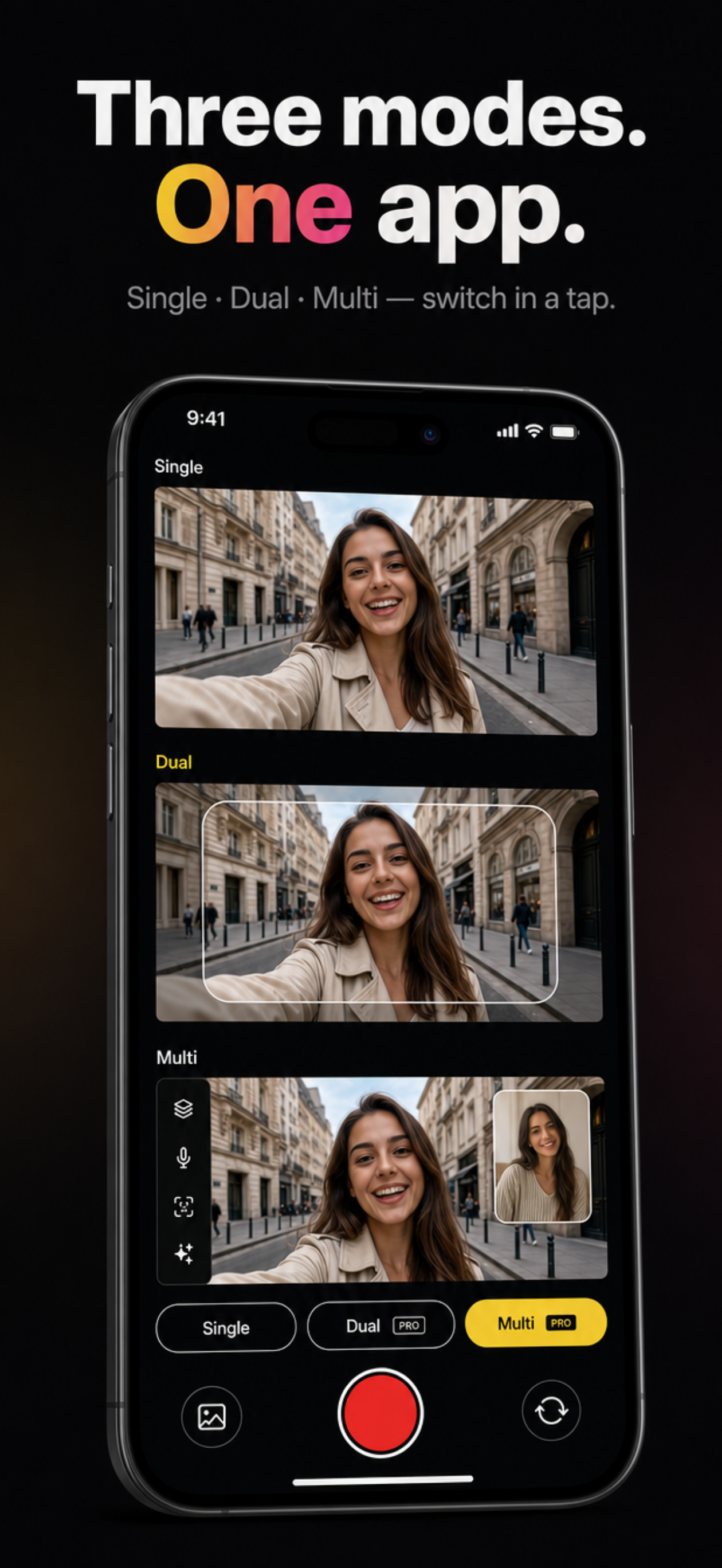 Omnishot: Dual Camera Recorder